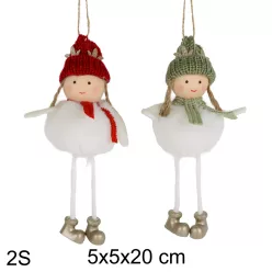   TEXTIL AKASZTÓS LÁNY, SAPKÁBAN ÉS SÁLBAN, ZÖLD VAGY PIROS