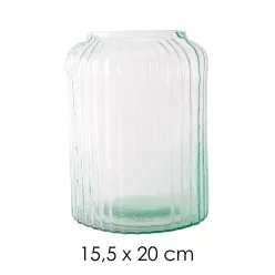 ÜVEG VÁZA, CILINDER, MONACO