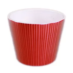 KERÁMIA KASPÓ, V ALAKÚ, BORDÓCSÍKOS