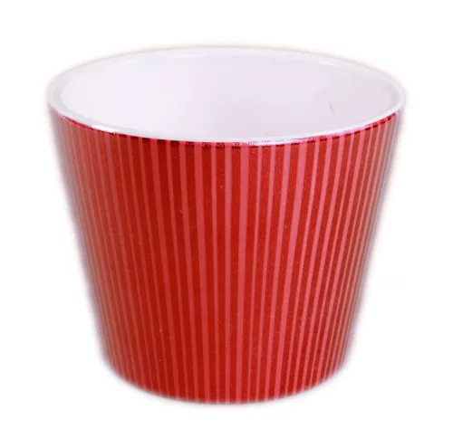 KERÁMIA KASPÓ, V ALAKÚ, BORDÓCSÍKOS