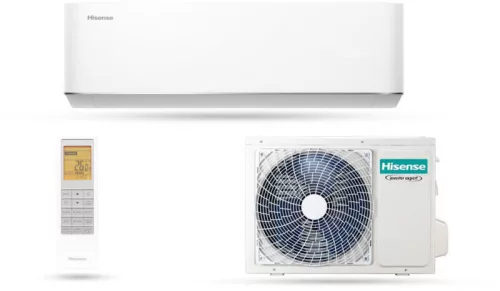 Max Comfort 5,0 kW szett - 2026-os modell                   A++/A+, fűtés -22C, tálcafűtés, Hi-UVC sterilizálás, WiFi,  4 irányú motoros légterelés, beltéri öntisztítás, APP