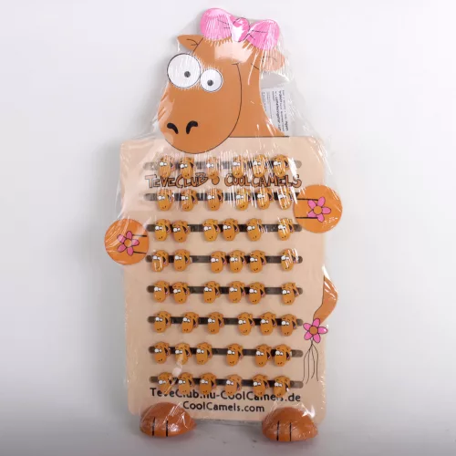 WOODEN RING TEVECLUB 48PC/STAND