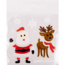 ABLAKZSELÉ MIKULÁS ÉS RÉNSZARVAS
