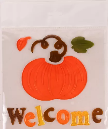 ABLAKZSELÉ TÖK, WELCOME FELIRAT