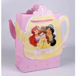 DISNEY PAPÍRTASAK, TEÁSKANNA ALAKÚ, HERCEGNŐK