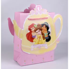 DISNEY PAPÍRTASAK, TEÁSKANNA ALAKÚ, HERCEGNŐK