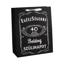 PAPÍRTASAK MATT EGÉSZSÉGEDRE BOLDOG SZÜLINAPOT 40