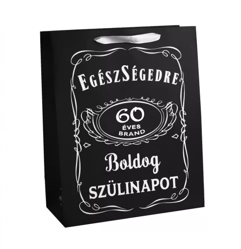 PAPÍRTASAK MATT EGÉSZSÉGEDRE BOLDOG SZÜLINAPOT 60