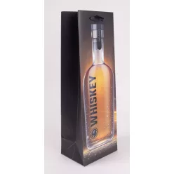 PAPÍRTASAK BOROS MATT, ÜVEG WHISKEY