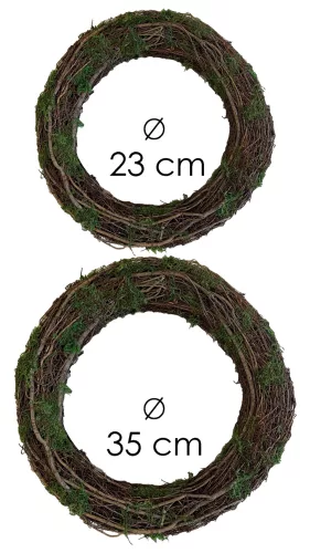 KOSZORÚ, MOHÁS KÓC, SZETTBEN, 2 DARABOS, BARNA/ZÖLD