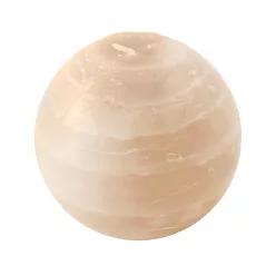 GYERTYA RUSZTIKUS, GOLYÓ, VINTAGE HOMOK