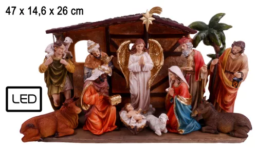 POLIREZIN BETLEHEM, LEDDEL, 11 ELEMBŐ ÁLLÓ
