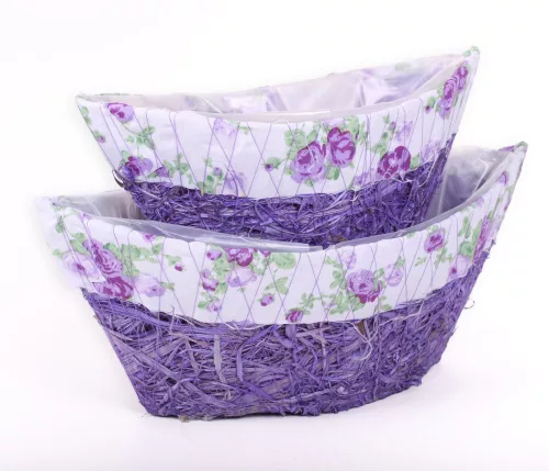 RAFFIA KAS.*2 CSÓNAK LILA25