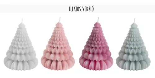 GYERTYA FENYŐ, ILLATOS, 3D, HULLÁMOS