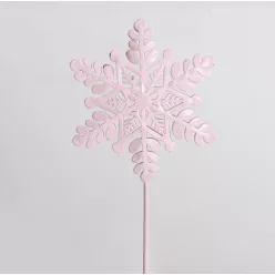 FÉM HÓPIHE+PÁLCA PINK  7*32
