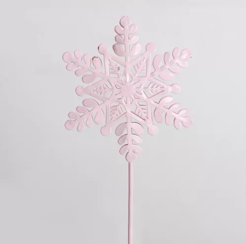 FÉM HÓPIHE+PÁLCA PINK  7*32