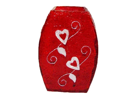 P.TARTÓ PIROS/SZÍV 14CM