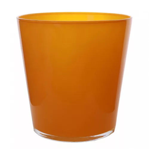 ÜVEG KASPÓ  V ALAKÚ  SÁRGA