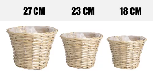 KOSÁR KASPÓ, FONOTT, 3 RÉSZES, NATÚR SZÍNBEN
