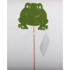 DEKOR FILC BÉKA PÁLCÁN, SÖTÉTZÖLD