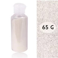 DEKOR MIKRO GLITTER, FEHÉR