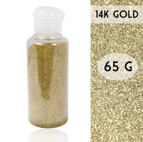 DEKOR MICRO GLITTER, 14K ARANY