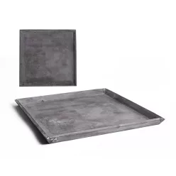 FA ALÁTÉT, NÉGYZET ALAKÚ, SZÜRKE