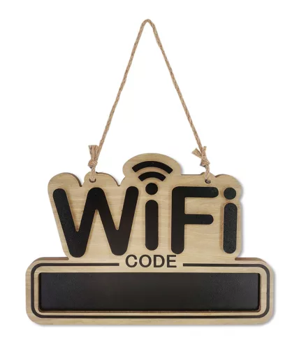 FA AKASZTÓS TÁBA, WIFI CODE, NATÚR ÉS FEKETE