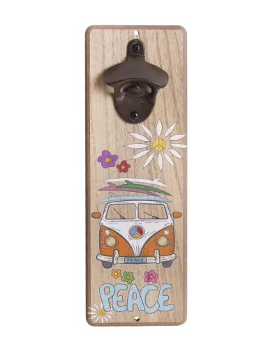 FALI FA SÖRNYITÓ, PEACE FELIRATTAL,