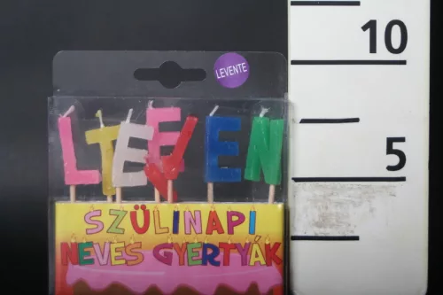 GYERTYA, BETŰGYERTYA LEVENTE