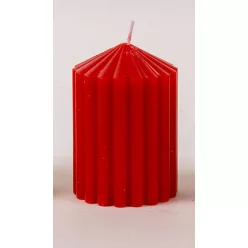 GYERTYA HENGER, 3D, BORDÁS, PIROS