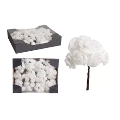 FOAM RÓZSAFEJ 120  DARABOS GLITTER HAVAS