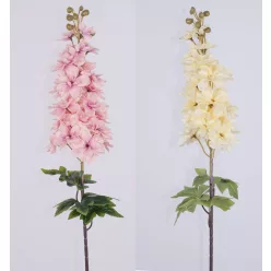 MŰVIRÁG, DELPHINIUM SZÁL, 23 VIRÁG, 2 LEVÉL