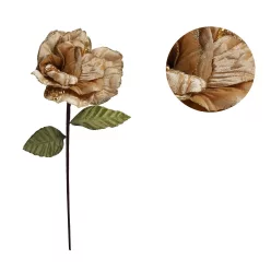 BÁRS.RÓZSA GLITT.KRÉM  55CM