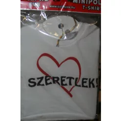 MINI PÓLÓ, SZERETLEK! FELIRAT