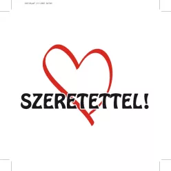 MINI PÓLÓ, SZERETETTEL! FELIRAT