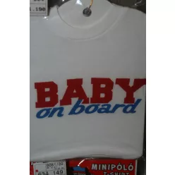 MINI PÓLÓ, BABY ON BOARD FELIRAT