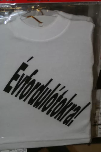 MINI PÓLÓ, ÉVFORDULÓTOKRA! FELIRAT