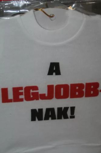 MINI PÓLÓ,  A LEGJOBBNAK! FELIRAT