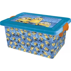 LICENC MŰANYAG  TÁROLÓDOBOZ MINIONS