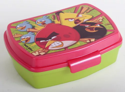 LICENC MŰANYAG ANGRY BIRDS FUNNY SZENDVICSDOBOZ
