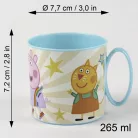LICENCE MŰANYAG BÖGRE, MIKRÓZHATÓ, PEPPA PIG