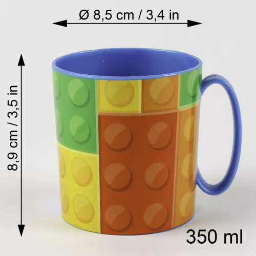 MŰANYAG BÖGRE, MIKRÓZHATÓ, BRICKS