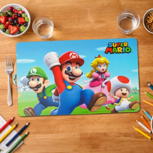 LICENCE MŰANYAG ALÁTÉT, SUPER MARIO