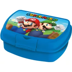 LICENC MŰANYAG SZENDVICS DOBOZ SUPER MARIO