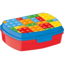 MŰANYAG SZENDVICSTARTÓ DOBOZ, BRICKS