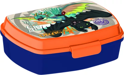 LICENCE MŰANYAG  FUNNY SZENDVICSTARTÓ DOBOZ, DRAGON