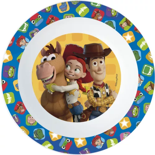 LICENCE MŰANYAG MIKRÓZHATÓ MÉLYTÁNYÉR, TOY STORY 5