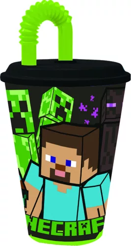 LICENCE MŰANYAG SPORT POHÁR, MINECRAFT