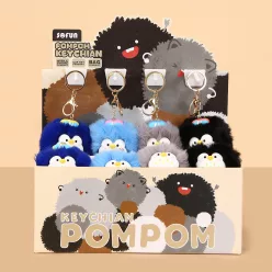 KULCSTARTÓ, POMPOM, PINGVIN